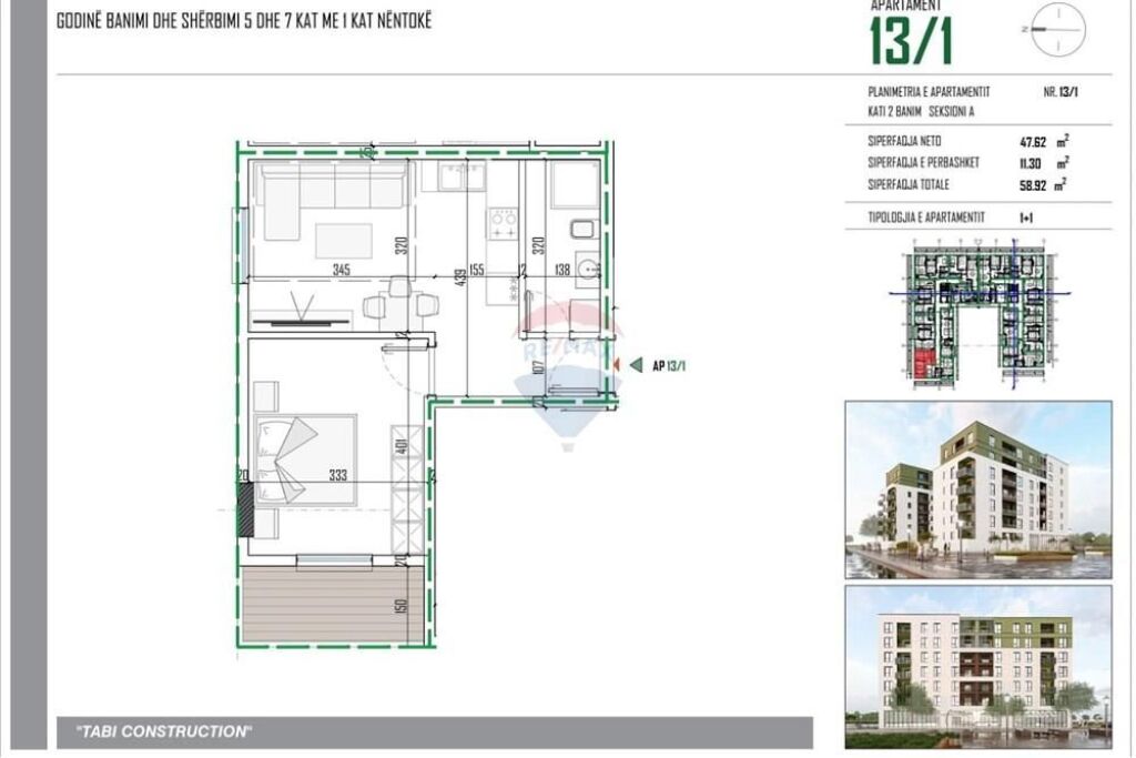 Appartamento 1+1 a Paion Residence, Paskuqan!