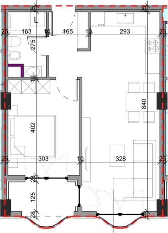 Occasione 1100€/m2, Aluna Complex 2, Paskuqan, Appartamento 1+1 in Vendita