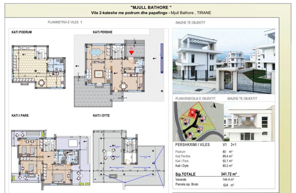VILLA IN VENDITA MJULL BATHORE