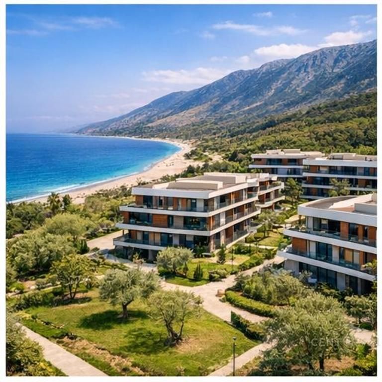 Apartment 1+1 for Sale – Morina City, Dhërmi!