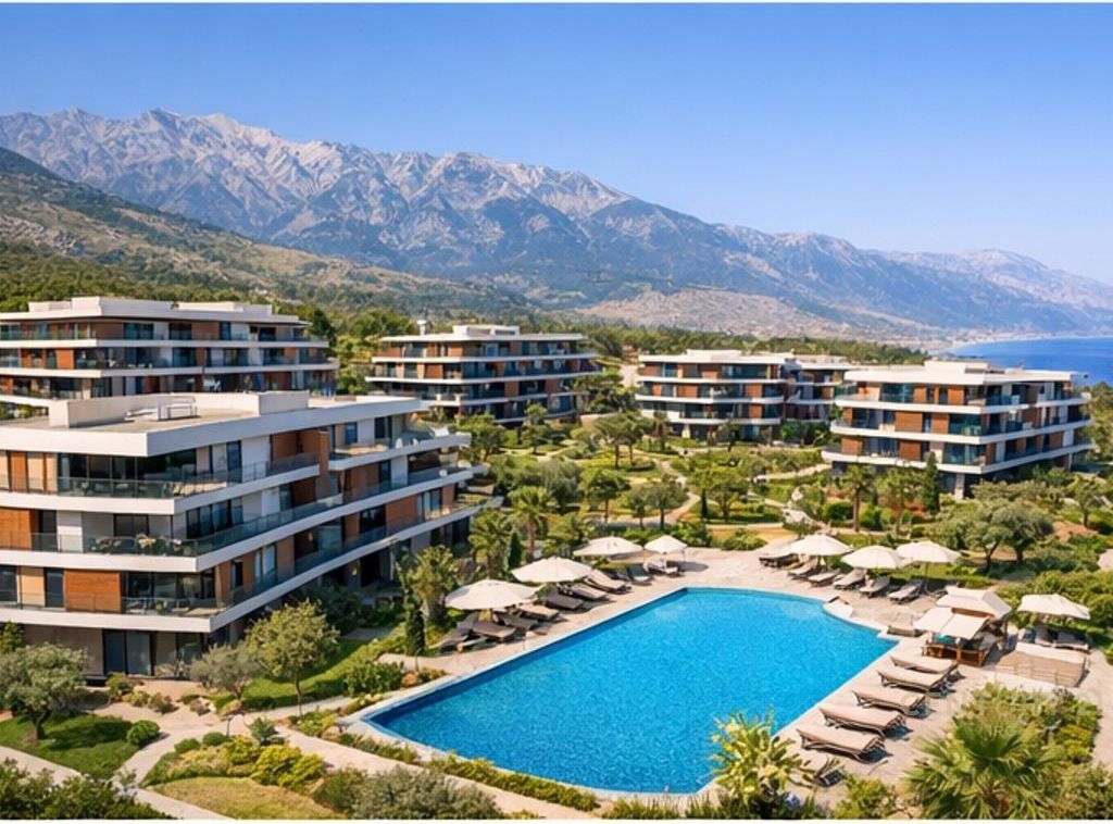 Apartment 1+1 for Sale – Morina City, Dhërmi!