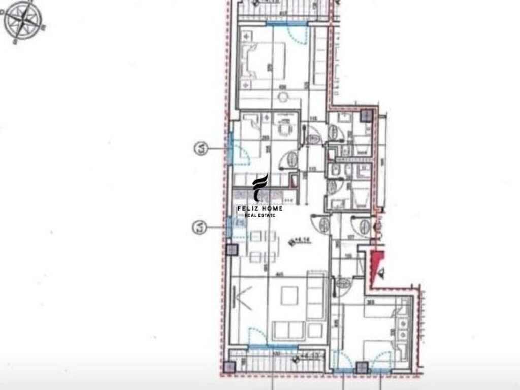 OFFICE FOR RENT 128 M2 NEW BOULEVARD 80,000 LEKE FH-67246