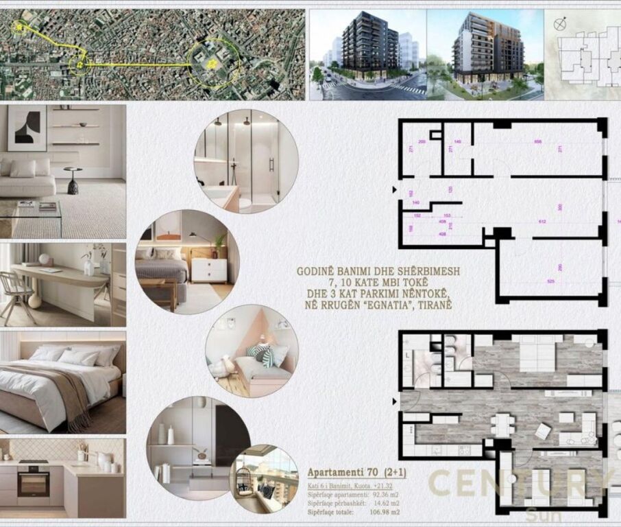 Vendiamo appartamento 2+1+2 a Don Bosko, Via "Egnatia", con una superficie totale di 107 m2 e una superficie netta di 92,36 m2. L'appartamento si trova in un edificio appena completato, costruito con qualità contemporanea. Organizzazione: - Soggiorno - Camera matrimoniale con bagno - Camera senza bagno - Bagno comune - Balcone Per ulteriori informazioni contattaci.