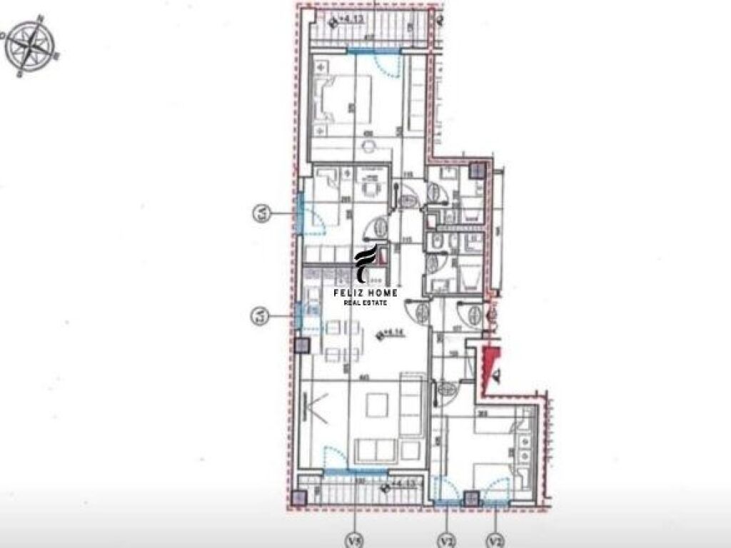 OFFICE FOR RENT 128 M2 NEW BOULEVARD 80,000 LEKE FH-67246