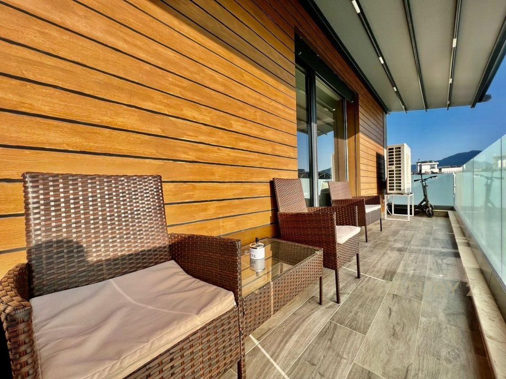 Luxury 3+1+2 apartment for sale in a new residence near Teg
