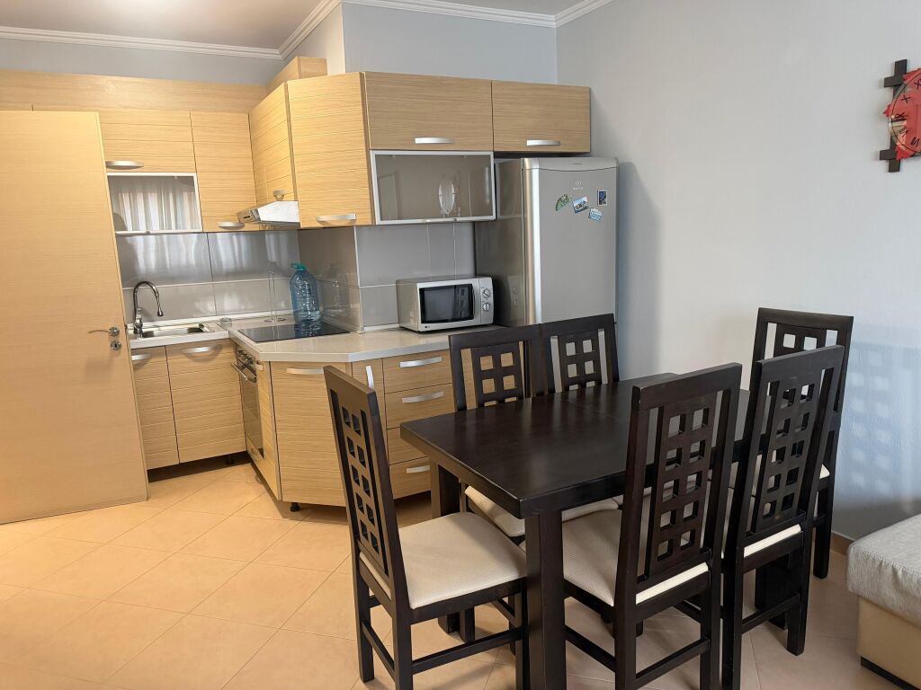 1+1, furnished, 5th floor elevator, mine peza, 500 thousand lek
