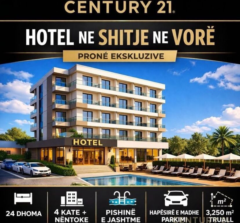 EXCLUSIVE HOTEL FOR SALE IN VORE!  € 2,000,000