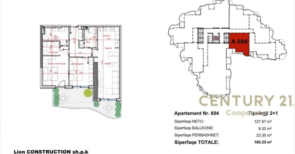 FOR RENT APARTMENT 2+1+2 - LION PARK