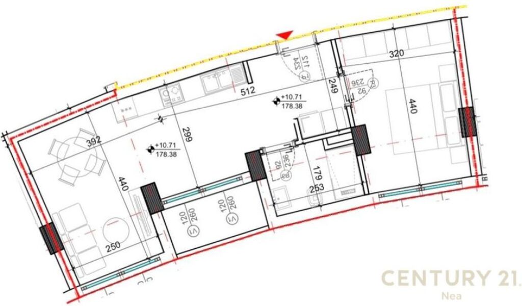 Residence Kodra e Diellit Apartment 1+1 for sale