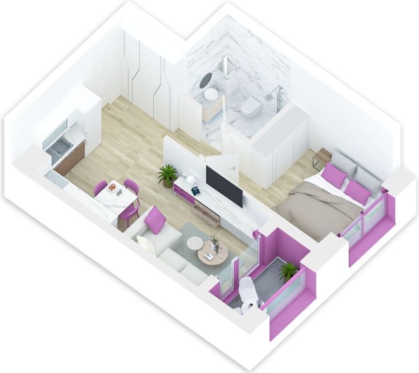 Appartamento 1+1 in vendita, complesso Kadiu!