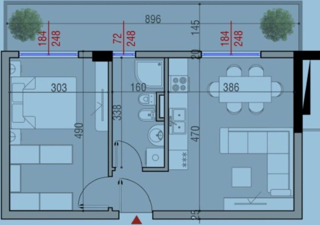 🏡 Vendesi in vendita Appartamento 1+1 – Sauk i Vjetër