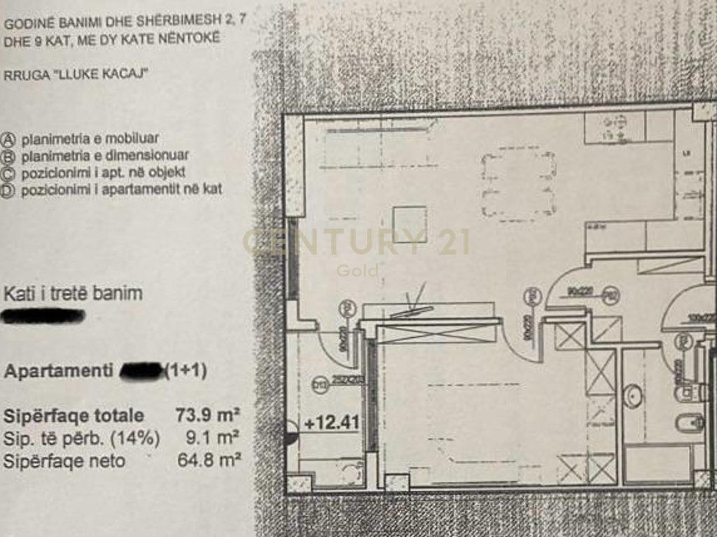 VENDIAMO APPARTAMENTO 1+1 VICINO ALL'OSPEDALE AMERICANO 2!