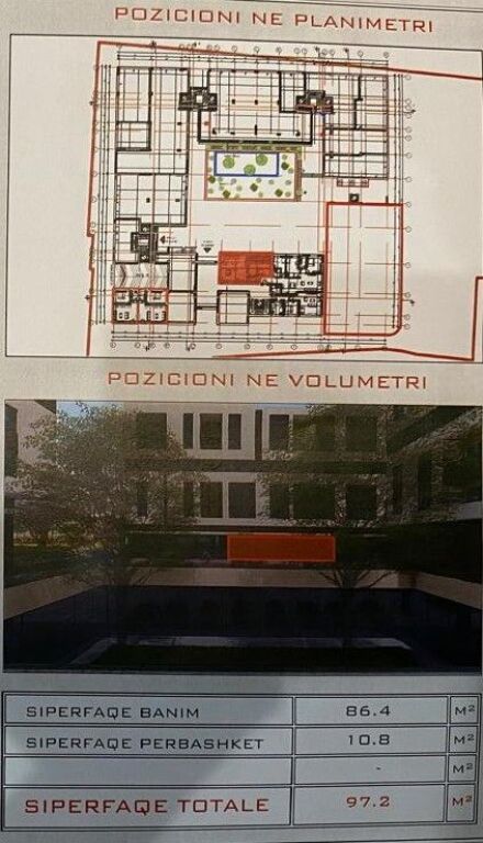 Multifunctional commercial space for rent – Relux Residence, Shkozë