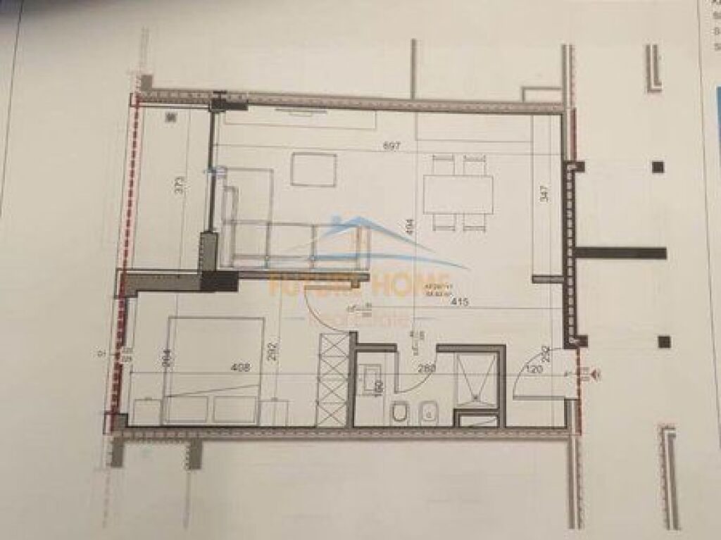Vendita, Appartamento 1+1+Posto auto, Nuovo Mercato, Tirana.