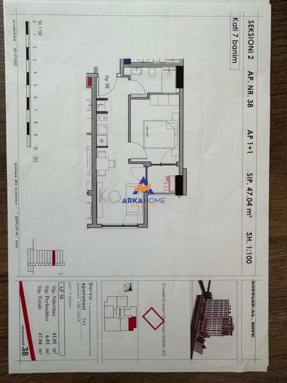 FOR SALE APARTMENT 1+1 "HENKE RESIDENCE, OPPOSITE THE BEER TIRANA" 105000 EURO