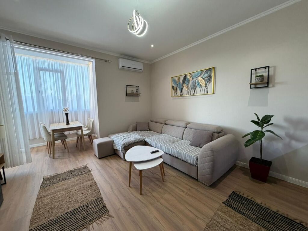 Apartment 1+1 for rent 🏡  📍 Location: Tibo Palace, opposite Delijorgji🏢 Floor: 3  💰 Rent: 65,000 lek/month  For more information, contact.