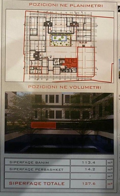 Multifunctional commercial space for rent – Relux Residence, Shkozë