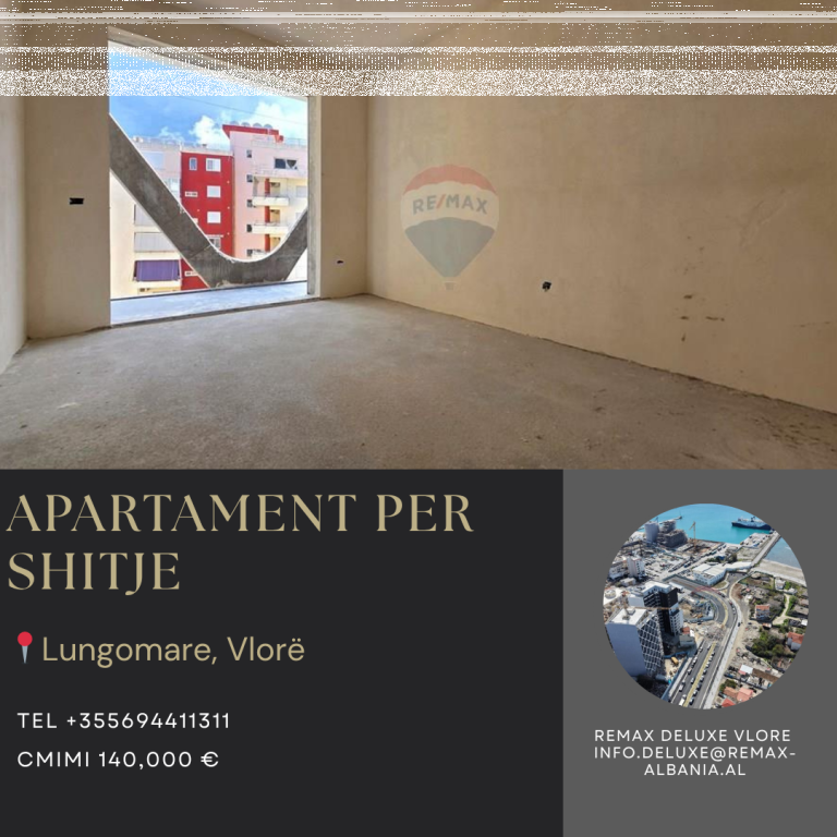 🌊🔥 RARE OPPORTUNITY – 1+1 APARTMENT NEAR THE PORT, VLORË 🔥🌊