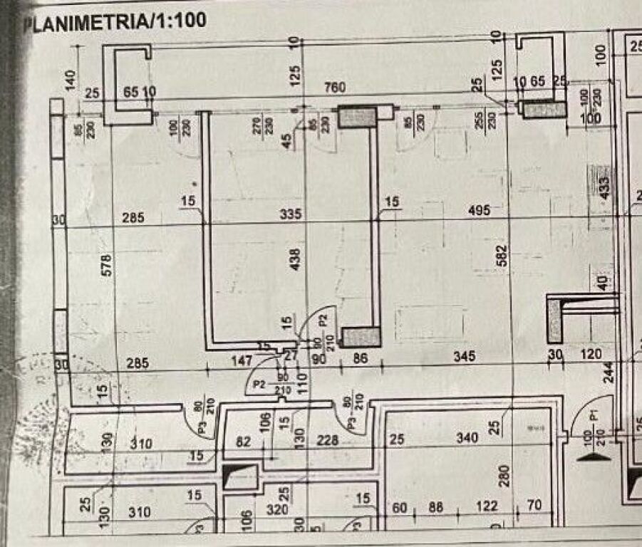 Appartamento 2+1+2 in vendita nella zona di Hipoteka, Tirana