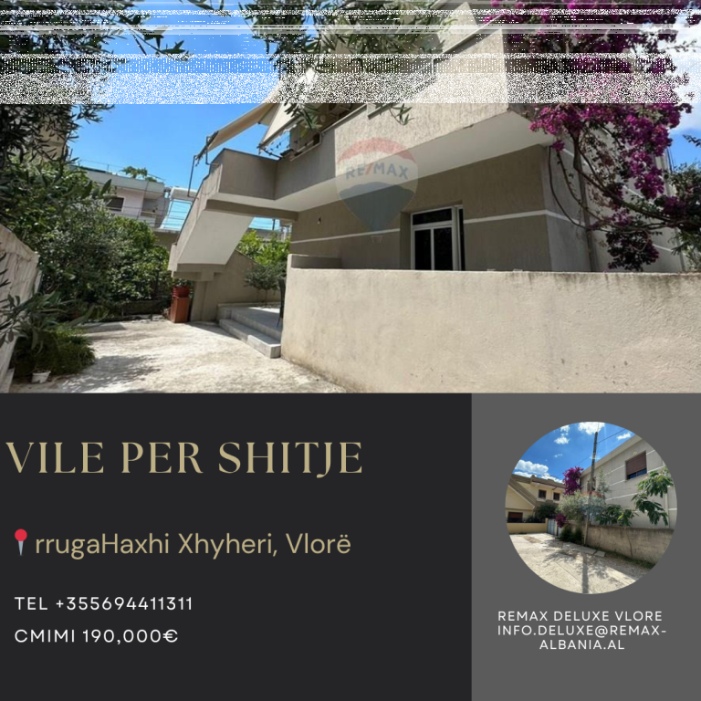 🔥 PRIVATE HOUSE FOR SALE – VLORË! 🔥  🏡 2-storey house with private yard