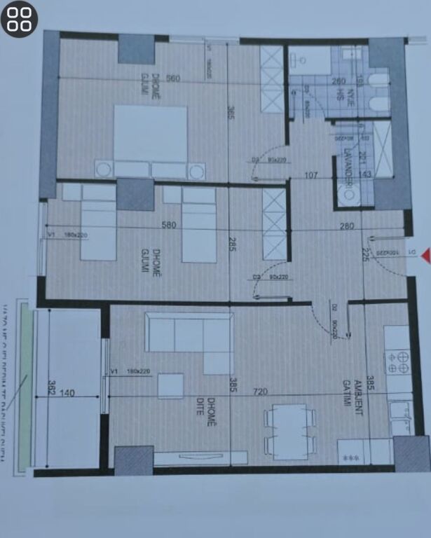 🏡 Apartment for sale 2+1 + Laundry – Former Aviation Field (Pepa Group) 