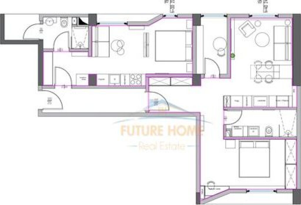 For sale, 2 Apartments 1+1, Dry Lake, Tirana !