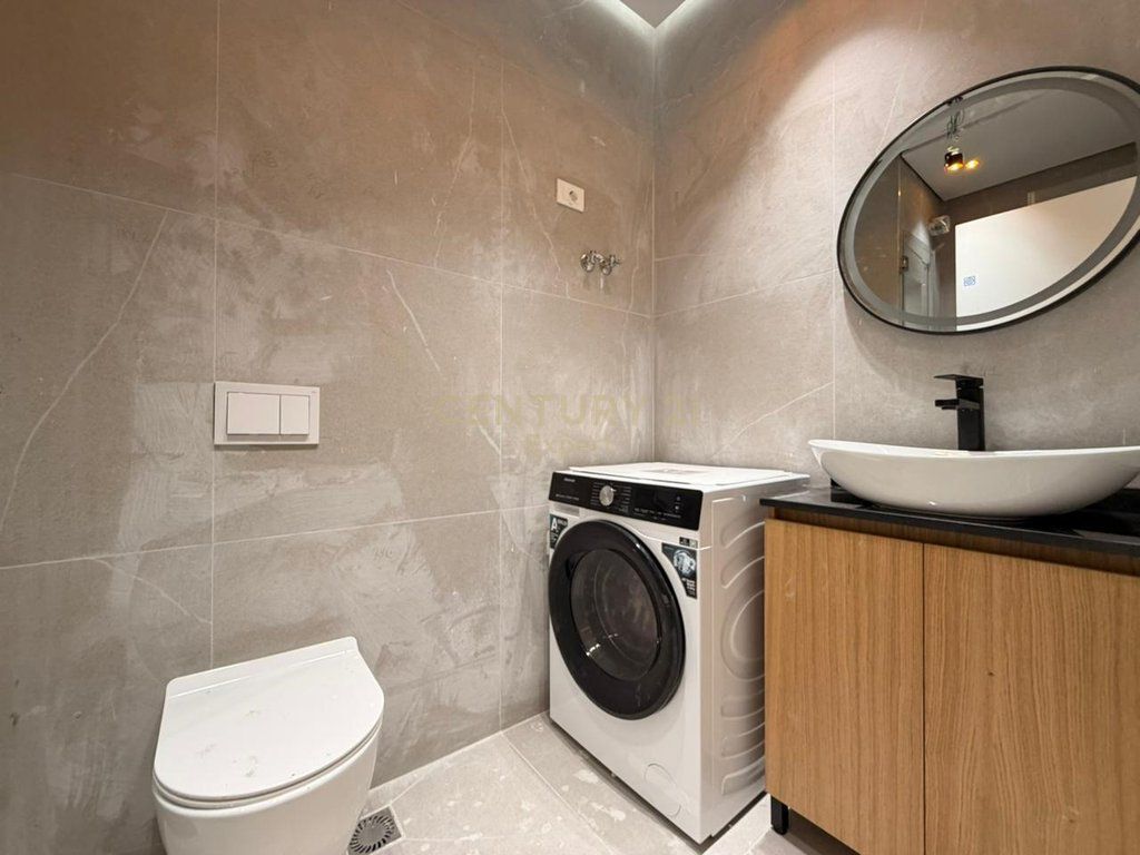 For rent 2+1+2 apartment with parking space at Golden Tower, on Mine Peza Street, Tirana