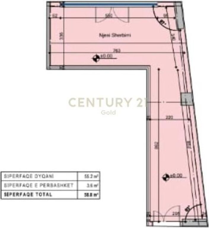 Commercial Space For Sale on New Boulevard, Tirana - 164,640€ | 58.8 m²