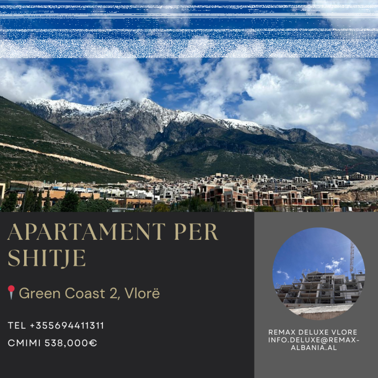🏖️ APPARTAMENTO 2+1 DI LUSSO IN VENDITA – GREEN COAST 2, DHËRMI