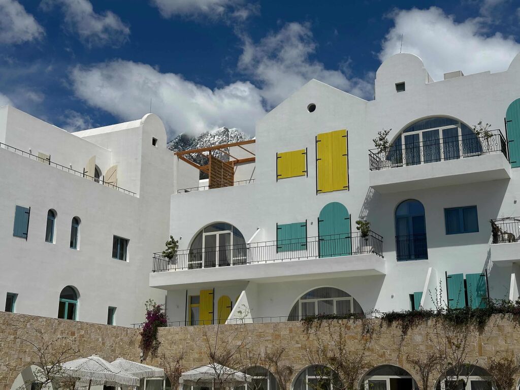 🏡 Appartamento 2+1 in vendita a Santorini Residence, Dhermi