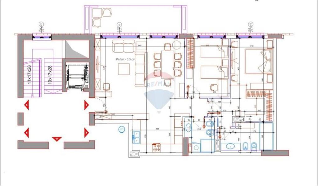 Apartament+PARKIM+MAGAZINE - Për Shitje - Kompleksi Delijorgji