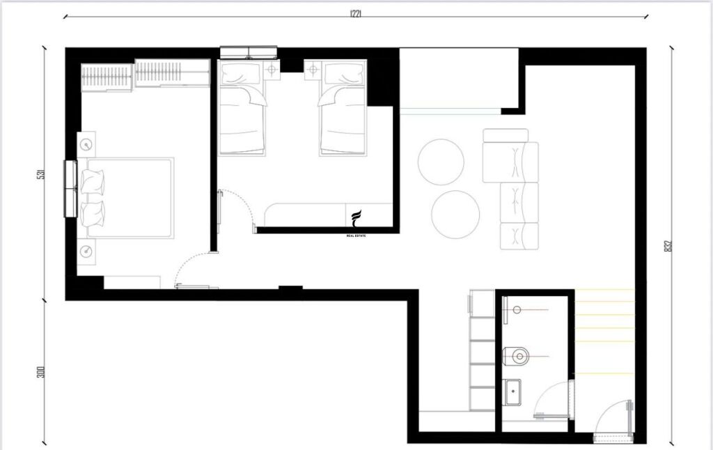 VENDESI APPARTAMENTO 2+1 GIARDINO ZOOLOGICO 155.000 EURO FH-68450