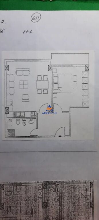 FOR SALE APARTMENT 1+1+BALCONY "NEAR THE MEDRESE MARKET, 5 MAY STREET" 12000000 LEKE