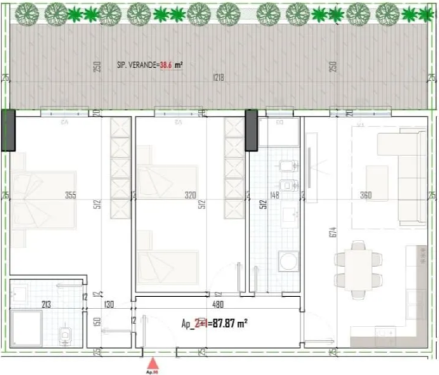 🏡 Appartamento 2+1 in vendita – Paskuqan | In costruzione (Termina presto)  