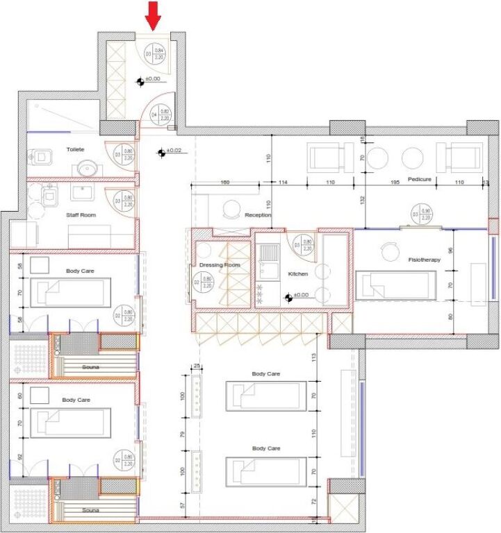 Locale commerciale in affitto 🌿 Via Federik Xhaijko    Locale adatto per centro estetico, clinica dentale o centro massaggi.  📍 Superficie: 115 m² 🏢 Organizzazione: 5 stanze 🚿 Servizi:  • 2 stanze con sauna e docce  • 2 bagni  • Sistema di riscaldamento e audio centrale  ✔️ Il locale è completamente arredato e pronto per l'uso. Primo piano   💰 Prezzo: 1200 €/mese (trattabile)