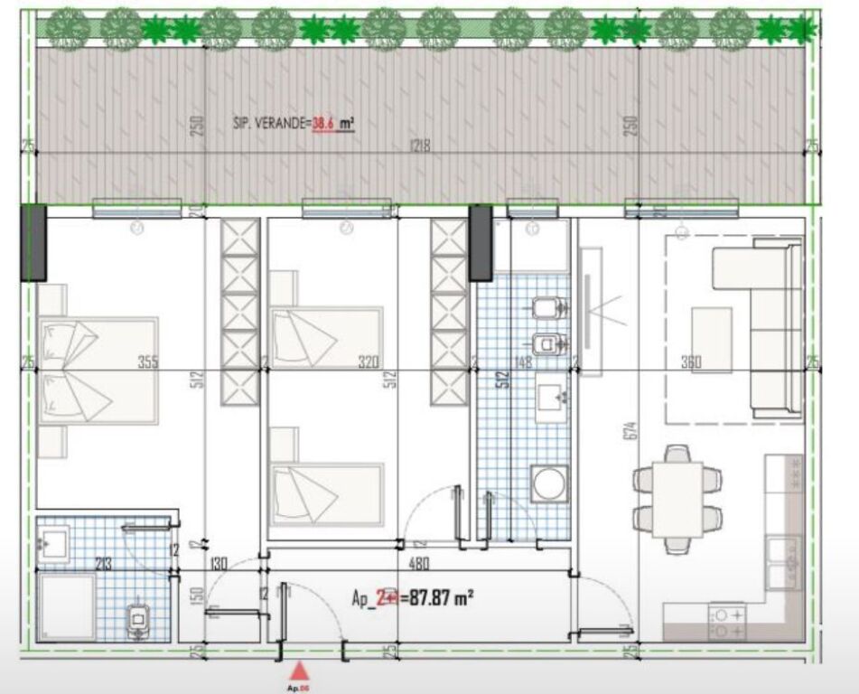 🏡 Appartamento 2+1 in vendita – Paskuqan