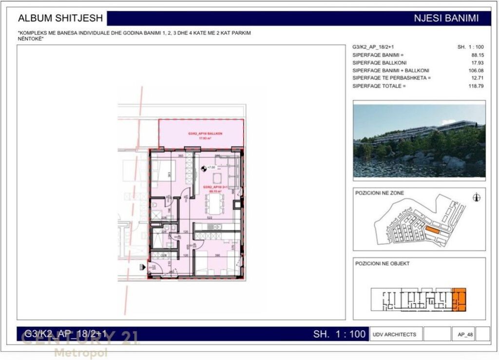 Apartment 2+1+2 with lake view, Lake Front, FARKË!