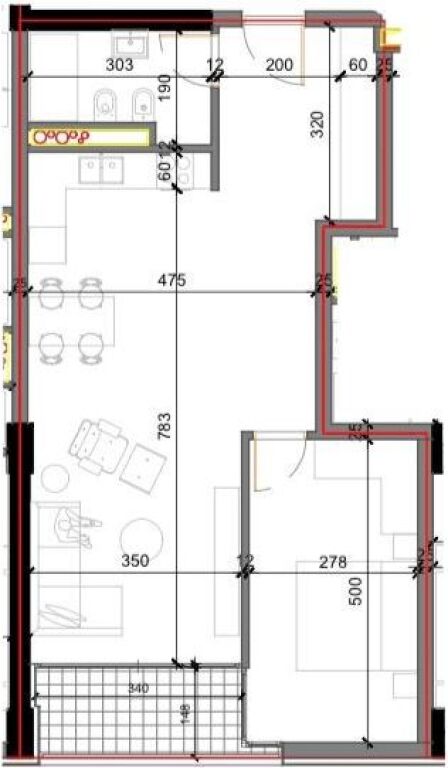 Appartamento 1+1 in Vendita- Forest Residence ( Shkoze )