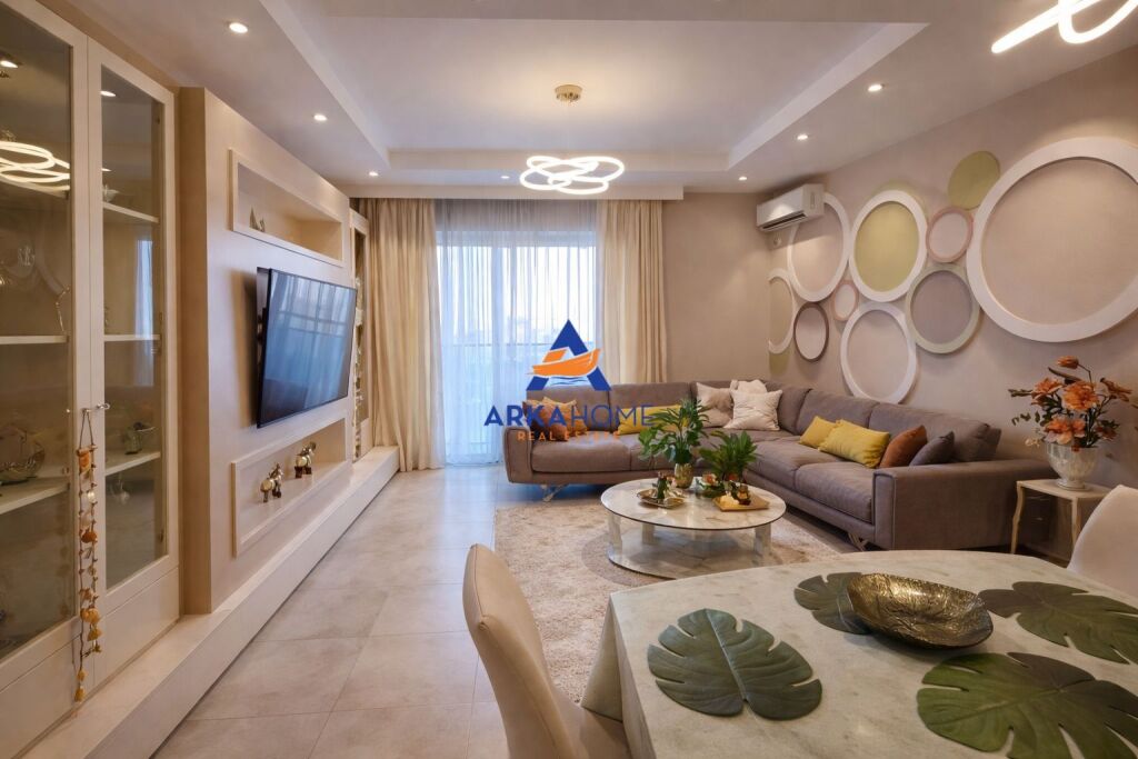 SHITET APARTAMENT 2+1+BALLKON+POST PARKIMI "TE AMBASADOR 3,STADIUMI AIR ALBANIA" 609.600 EURO