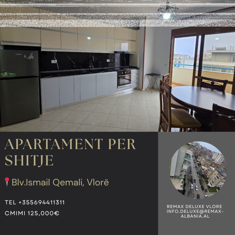 🌆 Appartamento 1+1 in vendita – Albano &amp; Romina, vicino ad Arjoli | Vlorë