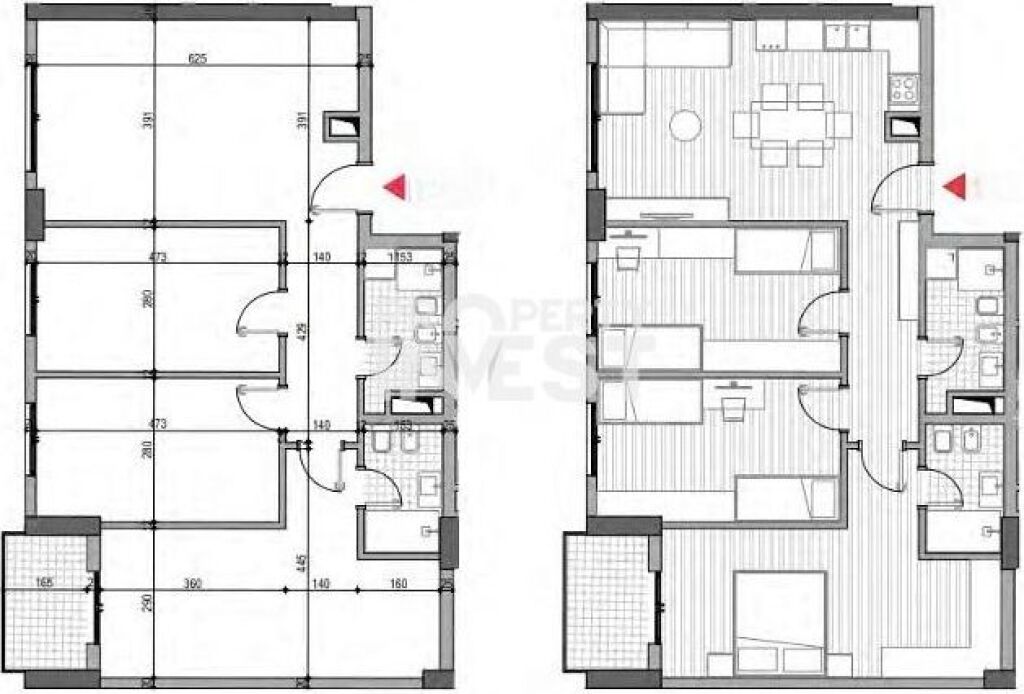 For sale 2 Apartments 3+1 5 Maji street.