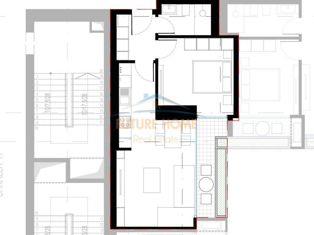 OCCASION - For Sale, Apartment 1+1, Lion Residence II, Tirana