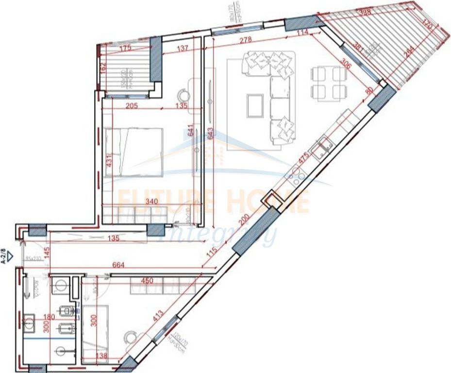 In vendita, Appartamento 2+1, House Residence, Tirana