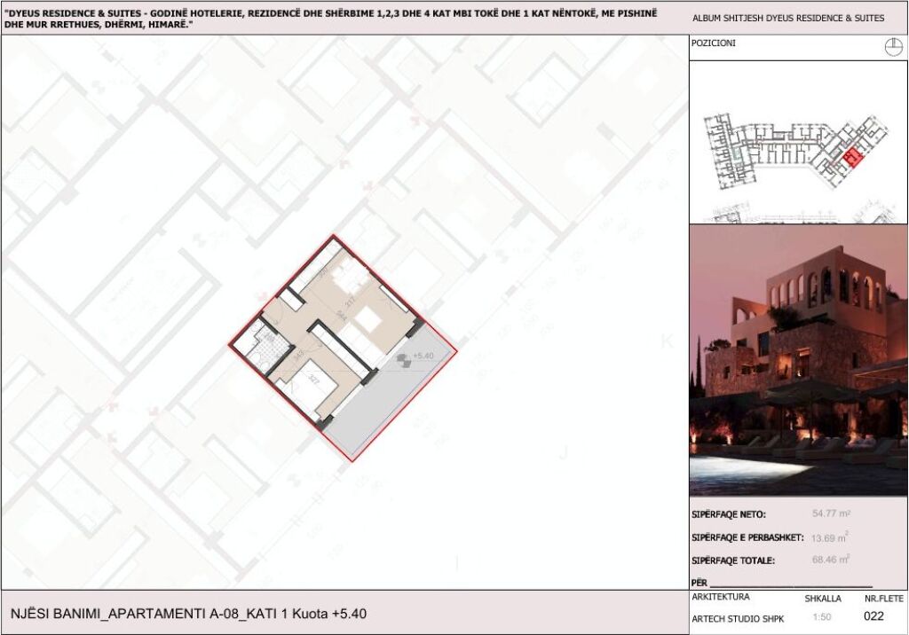 DHERMI_FOR SALE 1+1_Under construction phase_Finishes in 1.5 years