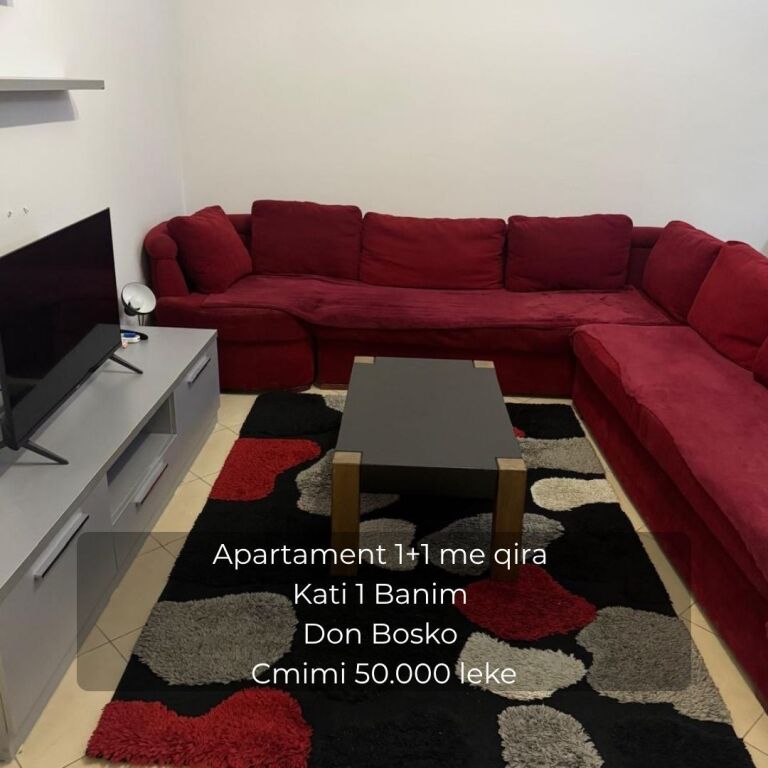 Apartment 1+1 for rent 📍Don Bosko