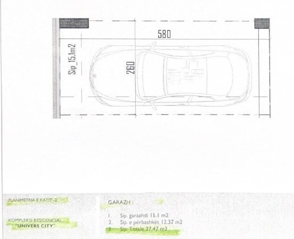 Parking space for sale in Univers City