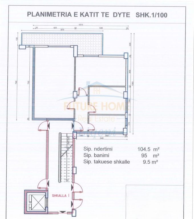 For sale, 2+1 Apartment, Kinostudio, Tirana