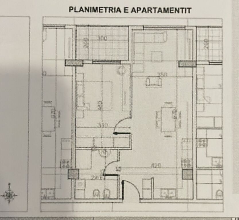 APPARTAMENTO 1+1 IN VENDITA A PASKUQAN