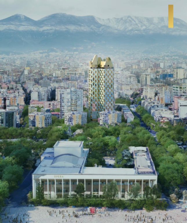 Apartment 1+1 for Sale – Bazaar Gate, Center of Tirana