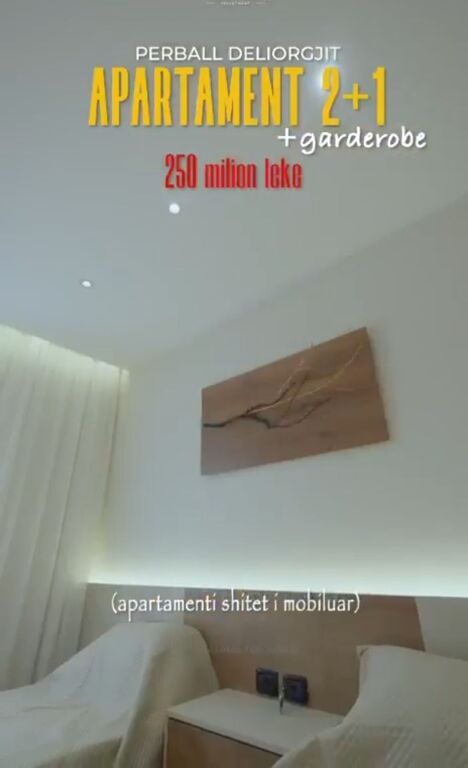 Apartment 2+1 for sale opposite Delijorgji near the palace with arrows